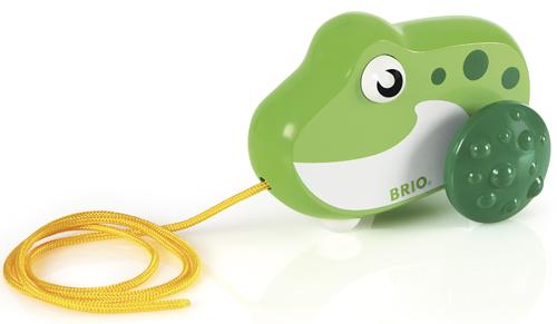 Brio Grenouille sautillante à tirer Nouveau